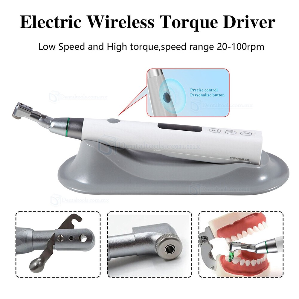 Kit de llave de torque universal el&eacute;ctrica para implantes hasta 35Ncm tipo latch